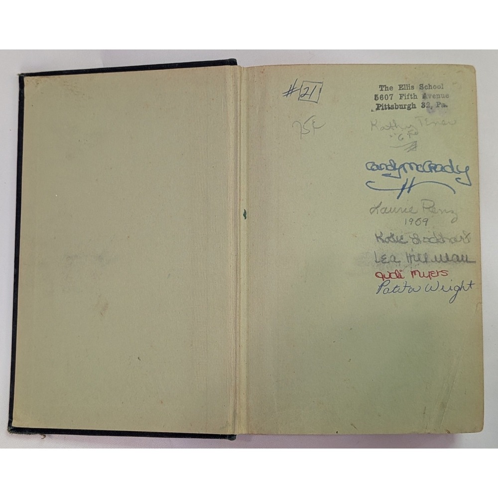 Allyn and Bacon Ballads and Other Narrative Poems 1951 Blue Hardcover  1928 c - Picture 7 of 7